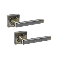 Ручки на розеті KEDR R08.103-AL AB бронза